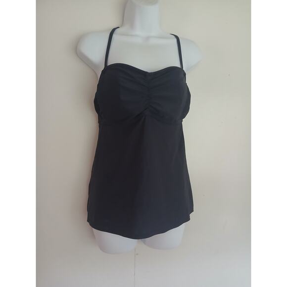 Athleta Bandeau Tankini Size 36D - Picture 2 of 4